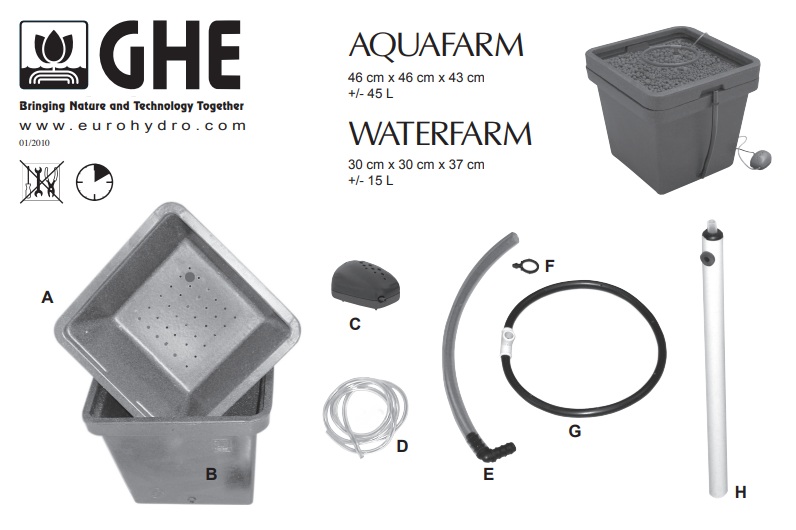 GHE waterfarm-aquafarm инструкция